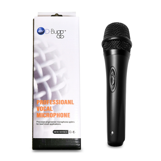 Micrófono Profesional DBugg MD67 / Negro / Auxiliar 3.5 mm, Micrófonos y  accesorios, Instrumentos musicales y DJ, Audio y video, Todas, Categoría