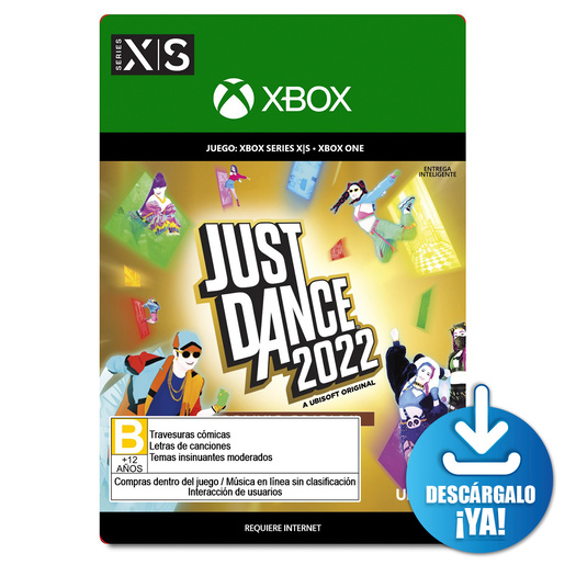 Just Dance 2022 Deluxe Edition / Juego digital / Xbox Series X·S / Xbox One / Descargable