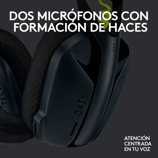 Audífonos Gamer Inalámbricos Logitech G G435 Lightspeed On Ear Negro Audífonos Gamer Inalámbricos Logitech G G435 Lightspeed On Ear Negro
