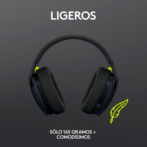 Audífonos Gamer Inalámbricos Logitech G G435 Lightspeed On Ear Negro Audífonos Gamer Inalámbricos Logitech G G435 Lightspeed On Ear Negro