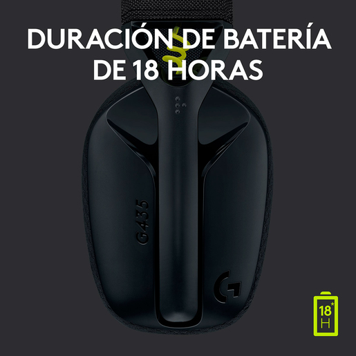 Audífonos Gamer Inalámbricos Logitech G G435 Lightspeed On Ear Negro Audífonos Gamer Inalámbricos Logitech G G435 Lightspeed On Ear Negro