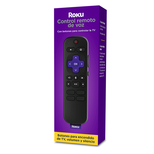 Control Remoto de Voz Roku RCAL7MX / Negro