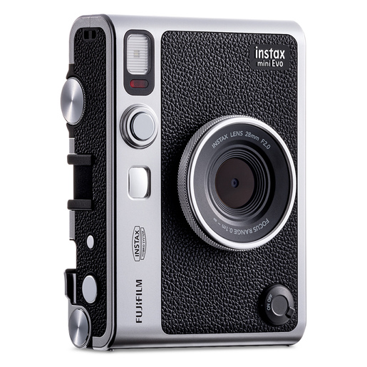 Cámara Instax Mini Evo Fujifilm Negro con plata