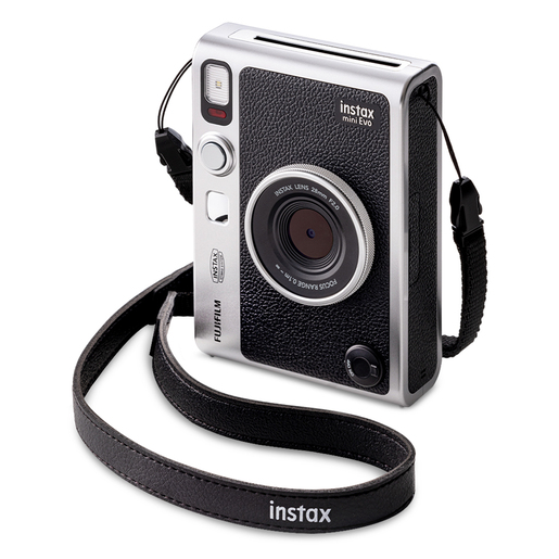 Cámara Instax Mini Evo Fujifilm Negro con plata