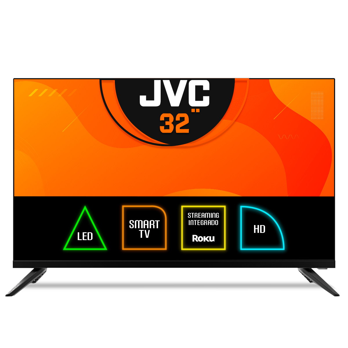 PANTALLA 32 PULGADAS JVC LED ROKU TV HD SI32RF JVC SI32//RF