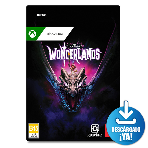 Tiny Tinas Wonderlands / Juego digital / Xbox One / Descargable Tiny Tinas Wonderlands / Juego digital / Xbox One / Descargable