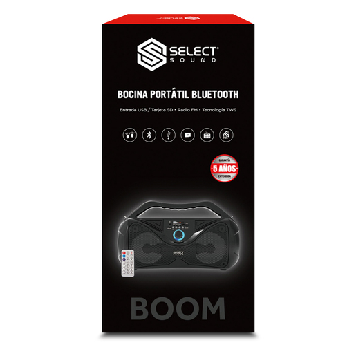 Bocina Bluetooth Select Sound TWS BT1005 / Negro