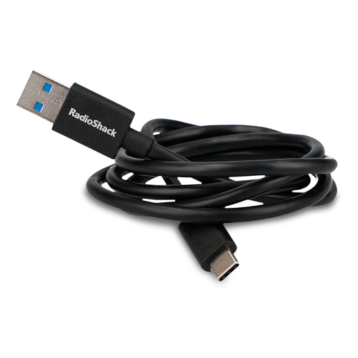 Cable de Carga USB Tipo C RadioShack 1 m Plástico