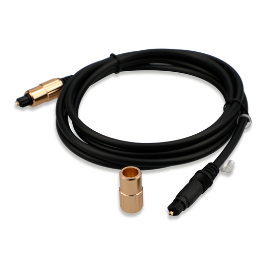 Cable para Audio Digital de Fibra Óptica CE28 RadioShack 2 m Plástico