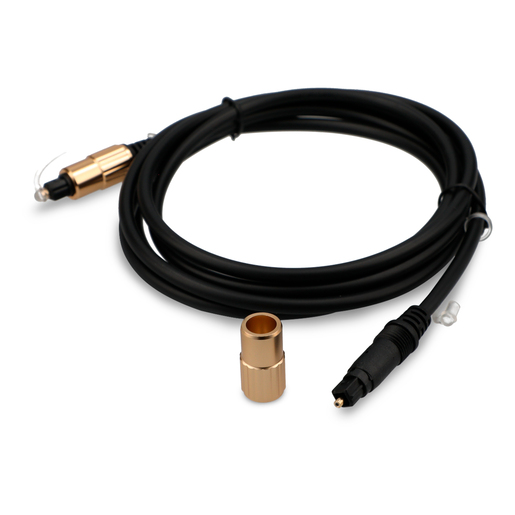 Cable para Audio Digital de Fibra Óptica CE29 RadioShack 3 m Plástico