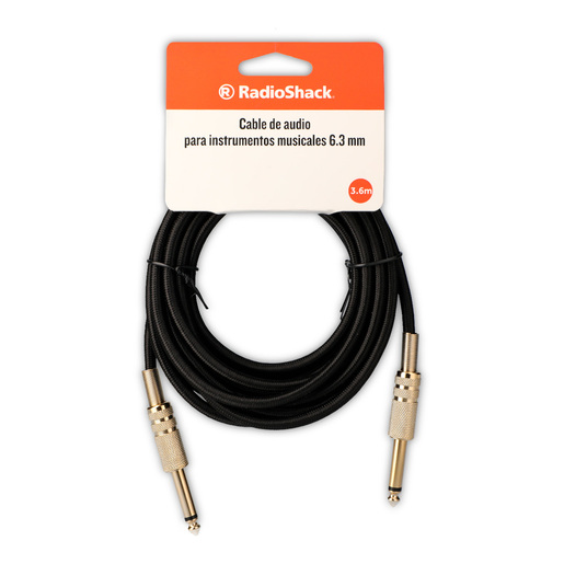 Cable de Audio Plug a Plug RadioShack 3.6 m Cable de Audio Plug a Plug RadioShack 3.6 m