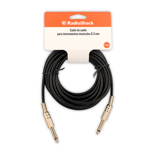 Cable de Audio Plug a Plug CE23 RadioShack 7.6 m