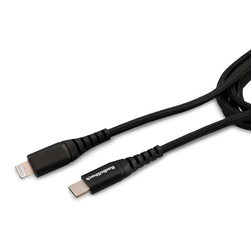 Cable de Carga USB C a Lightning RadioShack 1.82 m Plástico