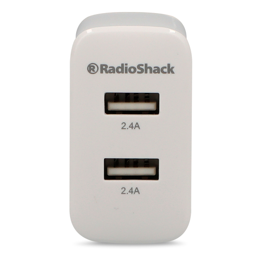 Cargador de Pared 2 USB 2600 RadioShack 24 W