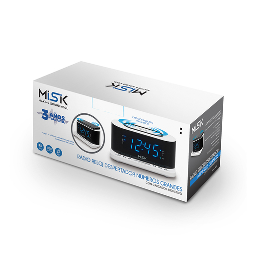 Radio Despertador Smart Misik Blanco Radio Despertador Smart Misik Blanco