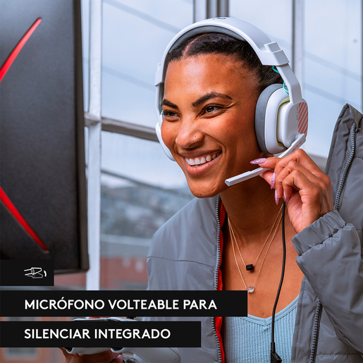 Audífonos Gamer Alámbricos Astro A10 2da Generación / Ps5 multiplataforma / Blanco Audífonos Gamer Alámbricos Astro A10 2da Generación / Ps5 multiplataforma / Blanco