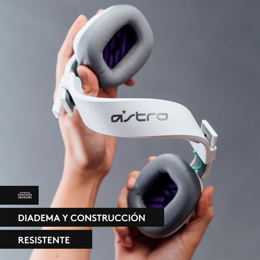 Audífonos Gamer Alámbricos Astro A10 2da Generación / Ps5 multiplataforma / Blanco