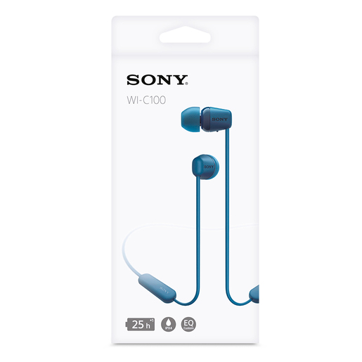 Audífonos Inalámbricos Bluetooth Sony WI C100/L / In ear / Azul 