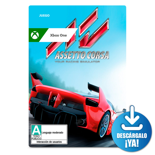 Asseto Corsa / Juego digital / Xbox One / Descargable