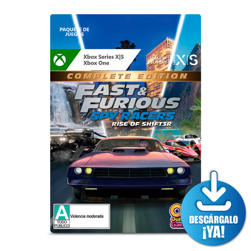 Rápidos y Furiosos Spy Races Completo Xbox One/Series X·S Descargable