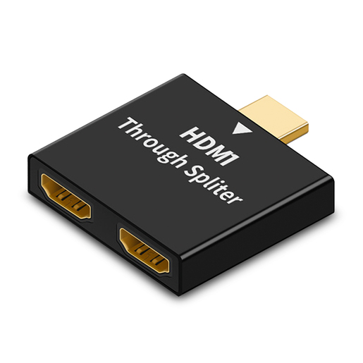 Adaptador HDMI 2 en 1 Uno UB / Negro  Adaptador HDMI 2 en 1 Uno UB / Negro