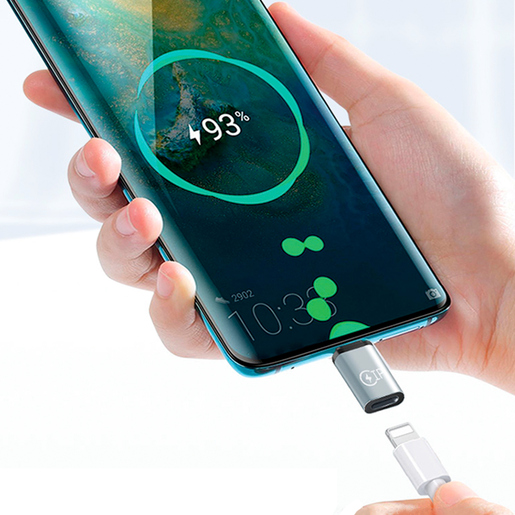 Adaptador USB Tipo C a Ligthning  Adaptador USB Tipo C a Ligthning