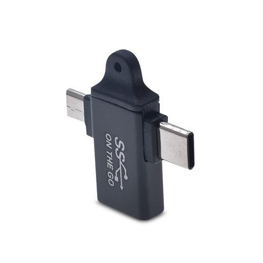 Adaptador USB OTG 2 en 1 a USB Tipo C UB