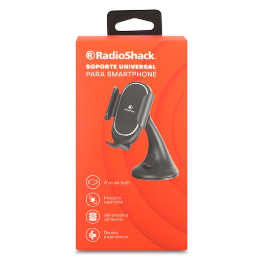 Soporte para Celular Tablero de Auto RadioShack 5.5 a 8.5 cm 360 grados