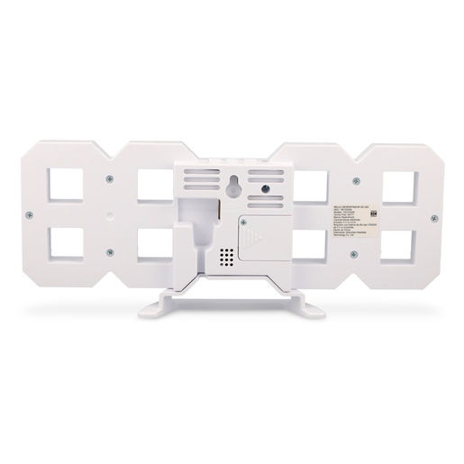 Reloj Despertador 3D RadioShack LED Blanco Reloj Despertador 3D RadioShack LED Blanco