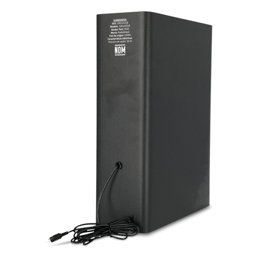 Barra de Sonido con Subwoofer Inalámbrica RadioShack 30w Negro Barra de Sonido con Subwoofer Inalámbrica RadioShack 30w Negro