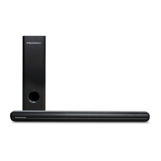 Barra de Sonido con Subwoofer Inalámbrica RadioShack 30w Negro Barra de Sonido con Subwoofer Inalámbrica RadioShack 30w Negro