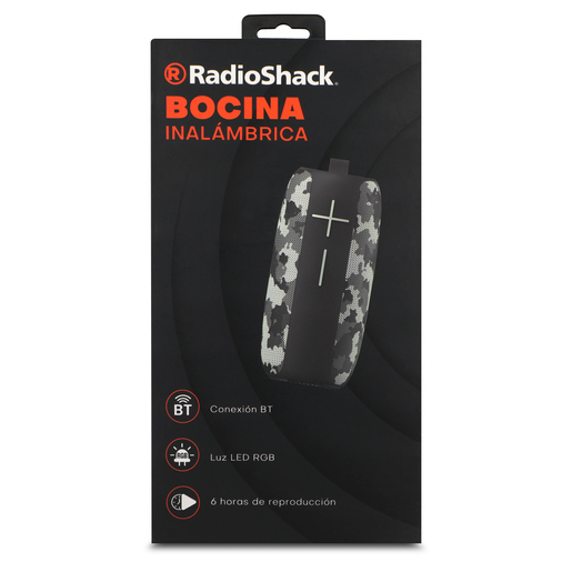 Bocina Bluetooth Y370 RadioShack Camuflaje