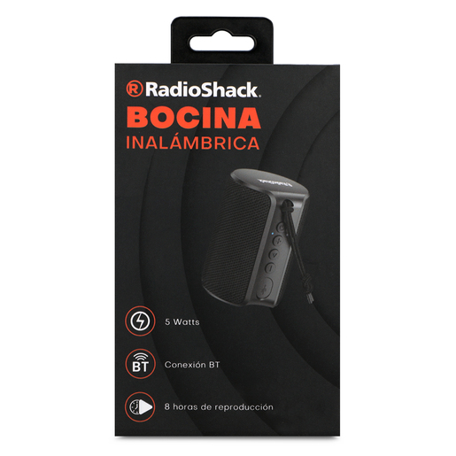 Bocina Bluetooth Y116 RadioShack Negro