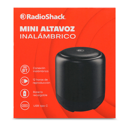 Bocina Bluetooth Mini 2 RadioShack Negro
