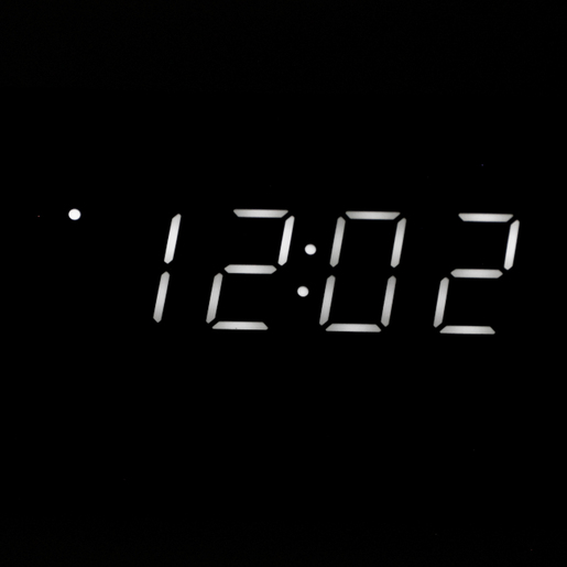 Despertador Digital RadioShack LED 2 puertos USB Despertador Digital RadioShack LED 2 puertos USB