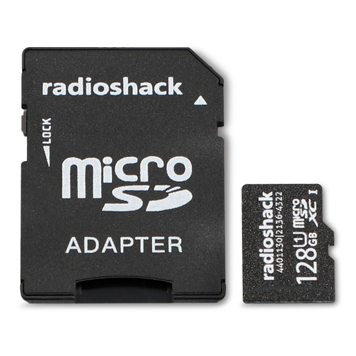 Tarjeta Micro SD con Adaptador RadioShack 128 gb, Almacenamiento, Cables  y Accesorios para Computadoras, Originales RadioShack, Todas, Categoría
