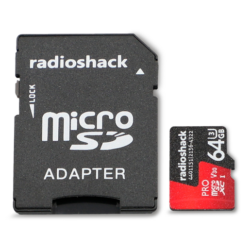 Tarjeta Micro SD RadioShack / 64 gb, Almacenamiento, Cables y Accesorios  para Computadoras, Originales RadioShack, Todas, Categoría