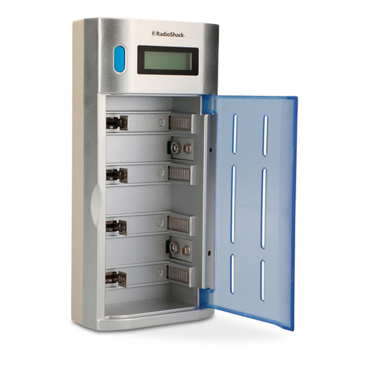 Cargador de Pilas Recargables RadioShack AA AAA C 9V y D Cargador de Pilas Recargables RadioShack AA AAA C 9V y D