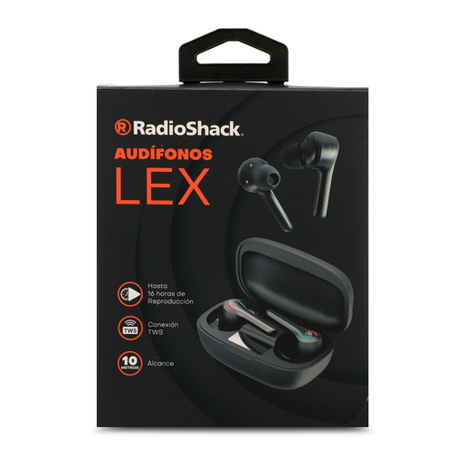 Audífonos Inalámbricos Lex RadioShack Negro