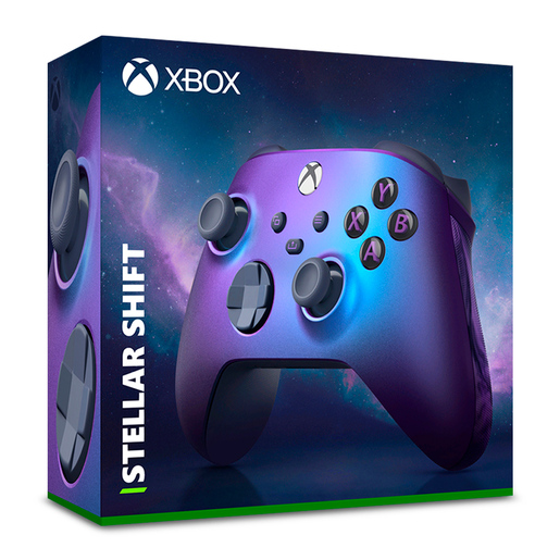  Control Inalámbrico Stellar Shift / Xbox Series X / Xbox One / Morado con azul 