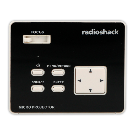 Proyector Micro RadioShack 640 x 480px 40 Lúmenes