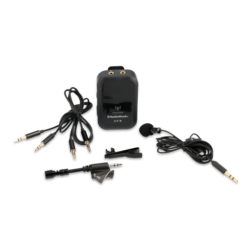 Kit de Micrófonos Inalámbricos con Receptor UF9 RadioShack 
