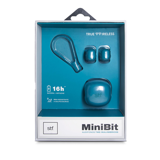 Audífonos Inalámbricos Mini Bit STF Azul