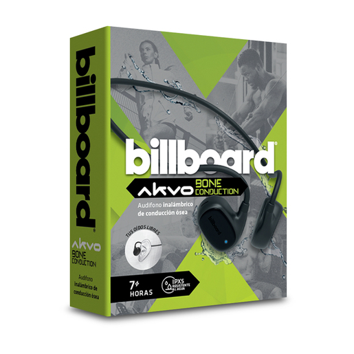 Audífonos Bluetooth Akvo Billboard Conducción Ósea Negro