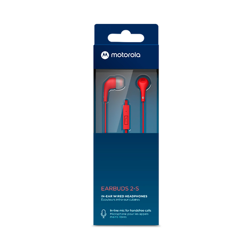 Audífonos Earbuds 2 Motorola Rojo