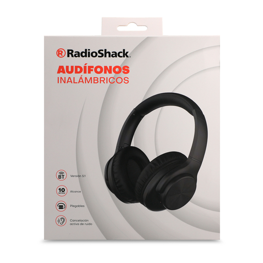 Audífonos Inalámbricos BT68A RadioShack Negro