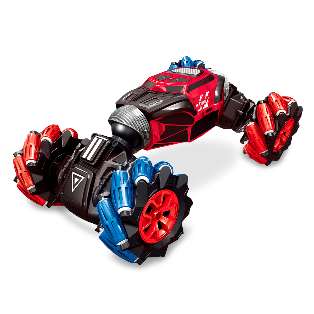 Carro de Control Remoto Hyper Worm Azul con Rojo Juguetes