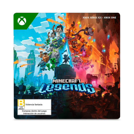 Minecraft Legends Juego completo Xbox One y Series X·S