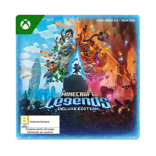 Minecraft Legends Juego completo Delux Xbox One y Series X·S Minecraft Legends Juego completo Delux Xbox One y Series X·S