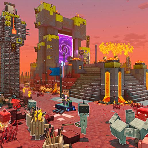 Minecraft Legends Juego completo Delux Xbox One y Series X·S